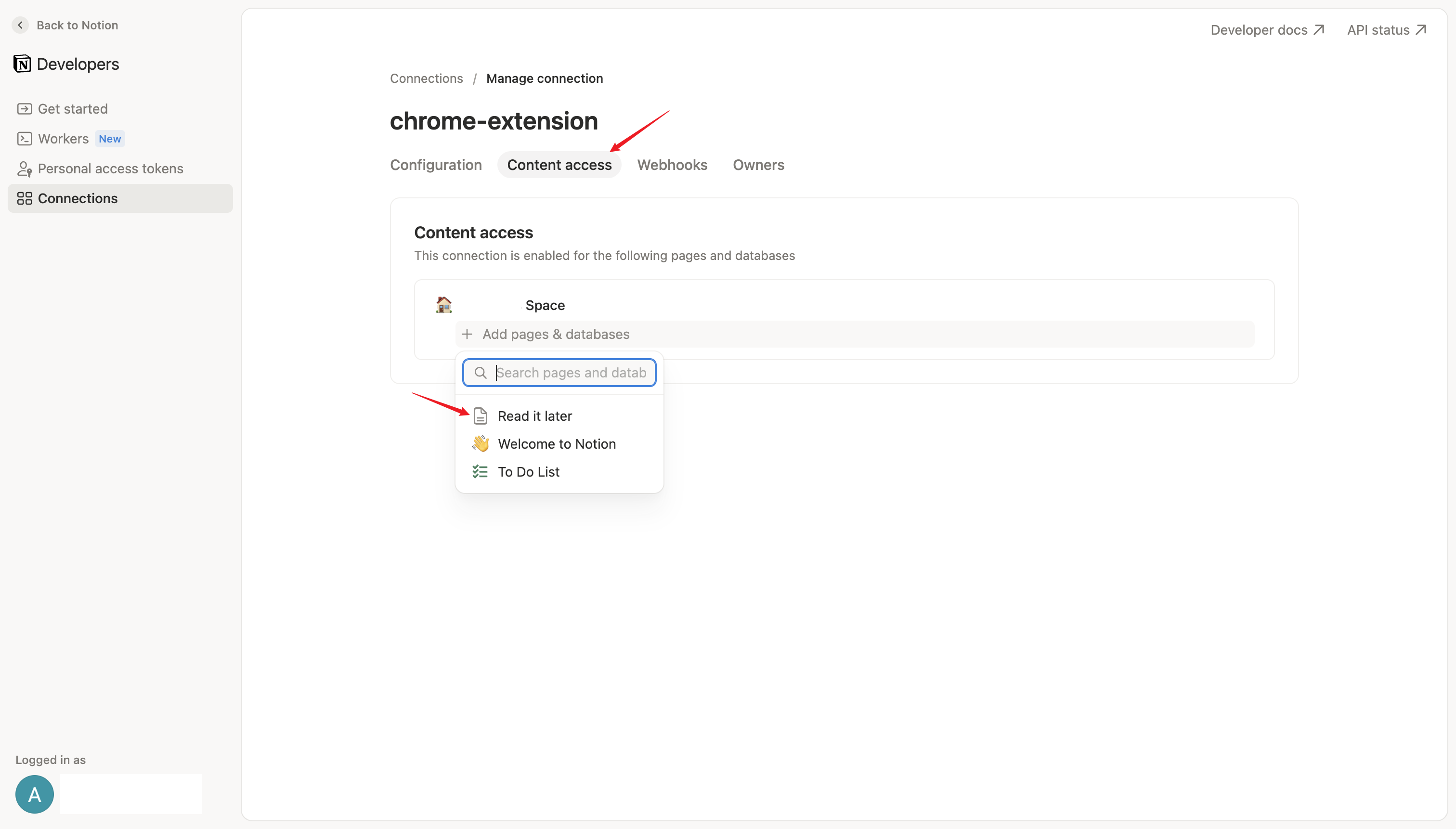 Grant Content Access to Notion Pages